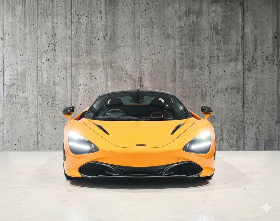 McLaren 720S in orange